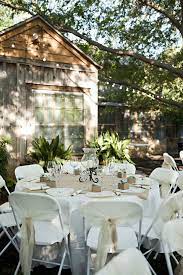 Then, add greenery to fill in the gaps and soften the look of the decor. Can Plastic Folding Chairs Look Elegant For My Event Ctc Event Furniture Ctc Event Furniture