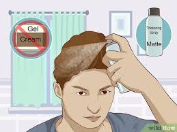 Men usually are not the plucking or tweezing type, so this should not be a problem. 3 Simple Ways To Thicken Men S Hair Naturally Wikihow