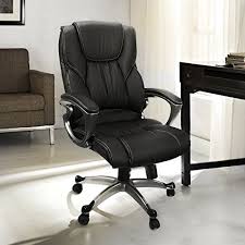 Office Chair With Pu Leather Back Support Big Tall High Back Computer Desk Chair Black Cheap Office Chairs High Back Office Chair Office Chair