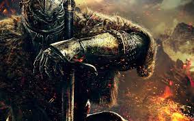 Man Holding Sword Wallpaper Dark Souls Dark Souls Ii Video Games Sword Mountains Warrior Digital Art Artwork Dark Souls 2 Dark Souls Dark Souls Wallpaper