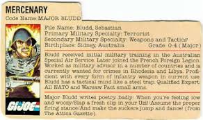 See more ideas about joes, gi joe, american heroes. The 20 Most Ridiculous G I Joe File Cards Topless Robot