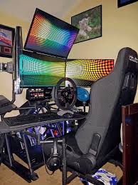 My company builds racing simulators for individual drivers and teams, among other customers. Rig Progress After 20 Years Of Sim Racing Games Gaming Room Setup Computer Setup