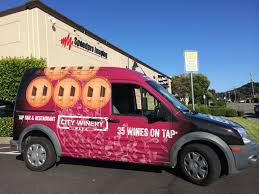 Check Out The Awesome Wrap We Did For Citywinerynapa Vehiclewraps Carwraps Vanwraps Winery Wine Napa Cars Vinyl P Car Wrap Car Advertising Vinyl Wrap