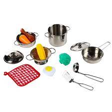 We tested with home cooks in mind and evaluated how well each knife cut. Blue Panda Pretend Play Kitchen Toy Set 14 Piece Kids Cookware Playhouse Chef Includes Small Sized Stainless Steel Pots Pans Ladle Spatula Food Walmart Canada