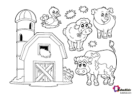Rabbit with a flower duck and spring chickens hayride fun zoo animals and the word zoo happy easter to all our friends cow on a farm little animals in an easter parade happy pig mama goose mazes rooster running pig brahman bull. Farm Animal Coloring Page For Children To Print And Color Collection Of Animal Coloring Pages Farm Animal Coloring Pages Animal Coloring Pages Coloring Pages
