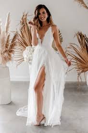 Song Gown Lace Wedding Dress Grace Loves Lace Casual Wedding Dress Beach Wedding Dress Boho Wedding Dresses Simple