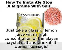 How To Use Salt For Instant Migraine Relief Migraines Remedies Natural Cure For Arthritis Arthritis Remedies
