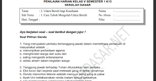 Andi merasa senang karena punya banyak … a. Soal Ulangan Harian Kelas 5 Tema 2 Subtema 1 Dan Kunci Jawaban Sekolahdasar Net