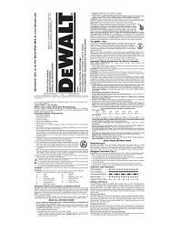 Dewalt car battery charger de que esta hecho : Dewalt Dc011 Instruction Manual Manualzz