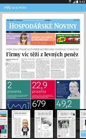 Hospodářské noviny was first published on 21 may 1990. Hospodarske Noviny For Android Apk Download