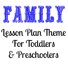 Tot School Family Preschool Family Theme Lesson Plans For Toddlers Preschool Family
