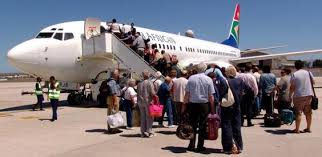 South African Airways Plane Being Boarded In Cape Town South African Airways South African Airlines South Africa Travel