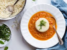 Stir in half of the parsley and cilantro, and all of the lemon juice. Moroccan Chickpea And Lemon Couscous Soup Recipe Tori Avey