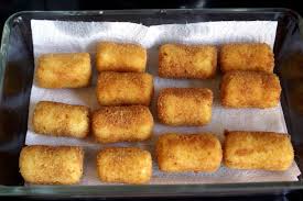 Pommes Croquettes Recette Des Pommes De Terre Croquettes Panees A L Anglaise Et Frites Par Chef Simon Croquette Pomme De Terre Pomme Croquette Croquettes