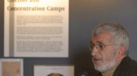 The Holocaust by Bullets" at the 21st Annual Yom HaShoah in Tulsa