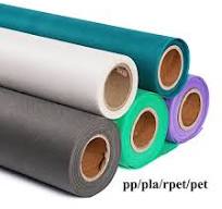 Tela no tejida de poliéster reciclado PP RPET Spunbond en rollo para  colchones
