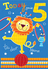 T personalise text / inside text. Boy 5 Year Old Birthday Card Greeting Cards Near Me