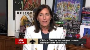 Rapoport, Battista break down Chris Olave's 4-year extension