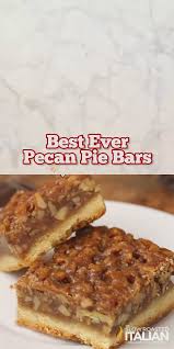 Best Ever Pecan Pie Bars Video Dessert Recipes Desserts Fun Desserts
