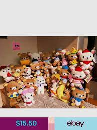 Rilakkuma Stuffed Animals Plush Toys Ebay Collectibles Cute Plush Toys Soft Plush