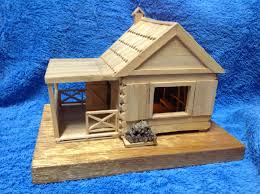 Paddle Pop Pop Cycle Stick Farm House Hand Made By Me Pop Stick Craft Popsicle Stick Houses Popcycle Stick Crafts