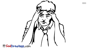 Sad Man Drawings Images Pictures Drawing of a sad man. sad man drawings images pictures