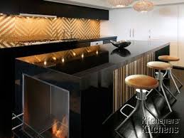 Black And Gold Kitchen Tiles New Kitchen Design Sydney Kitcheners Kitchens New Kitchen Designs Best Kitchen Designs Home Kitchens