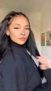 8 ideas de Peinados cabello largo lacio