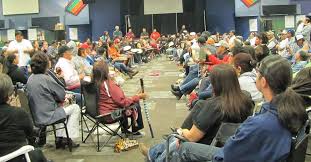 The healing songs of stickgame with Lyndon Scott