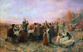 The First Thanksgiving Photograph Thanksgiving History Thanksgiving Pictures First Thanksgiving