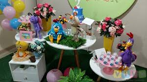 Imagem de infantis boneca presente creative home mobiliário decoração pvc garage kit lovely baby boneca brinquedos . Decoracao Galinha Pintadinha Viva Festas Infantis Porto Alegre