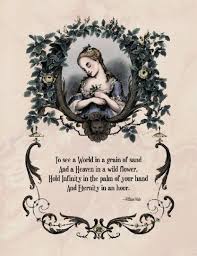 Infinity In The Palm Of Her Hand Victorian Poetry Victorian Art William Blake