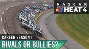 Nascar heat 2 uses this to give the user reasonable objectives in their opening races. Rivals Or Bullies Nascar Heat 4 Pc Youtube