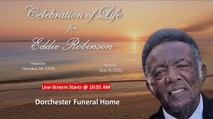 Celebration of Life for Eddie Robinson