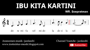 Not balok lagu ibu kita kartini ciptaan w.r soepratman.disertai dengan notasi do re mi / solmisasi.aransemen musik oleh junfarabi# channel youtube : Nada Lagu Ibu Kita Kartini Not Balok Nada Pianika Doremi Solmisasi Youtube