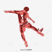 A little soccer player in his red uniform. Drawing Football Players Vectors Football Player Clipart Football Vector Watercolor Png Transparent Clipart Image And Psd File For Free Download