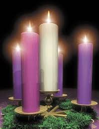 The Advent Wreath The Candles Are Each Symbolic Of A Different Facet Of The Christmas Message Week One T Advent Wreath Candles Advent Candles Purple Candles