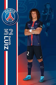 David luiz drew blood from arsenal teammate after hitting him in the face in training last friday (the athletic). Paris Saint Germain Fc David Luiz Poster Plakat Kaufen Bei Europosters