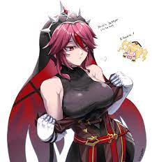 2022 2girls absurd res artist name barbara (genshin impact) bare  shoulders black bodysuit black clothing blonde hair bodysuit breasts burnt  green tea clothed clothing dialogue elbow gloves english text