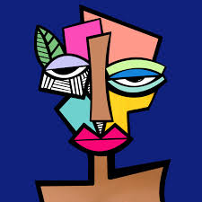 Mister Cubist Art Abstract Face Art Abstract Art Painting