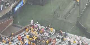 Families locked out of Kinnick Stadium during Savannah Bananas game