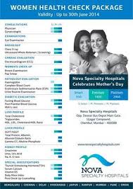 Share These Exclusive Women Health Check Up Packages With The Special Women In Your Life Health Check Health Womens Health