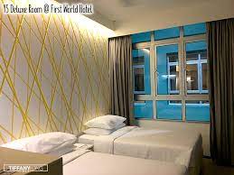 My review and showcase of the y5 deluxe room (queen size bed) at first world genting hotel. First World Hotel Review Genting Highland S Tower 3 The Food Factory