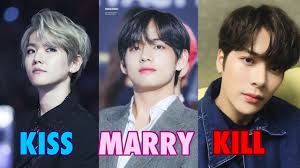 Kiss Marry Kill Kpop Male Idols Edition Kpop Kiss Married Artist Album