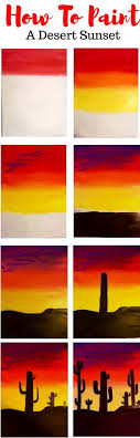 This demonstration of a warm sunset watercolor painting was first done as a class exercise with my students. Beginner Aesthetic Sunset Painting Largest Wallpaper Portal