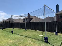 Purchase or open a batting cage. Diy Backyard Batting Cage Batting Cage Backyard Backyard Sports Diy Backyard