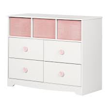 Find the perfect dresser or nightstand for your kid's bedroom at big lots. South Shore Sweet Piggy 4 Drawer White And Pink Dresser 11865 The Home Depot