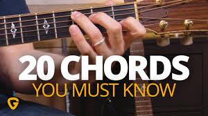 20 chords every real guitar player needs to know