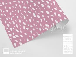 Download Gift Wrapping Paper Roll Mockup Psd Smart Object Layer Etsy