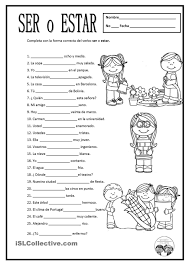 Ser O Estar Trabajos Hojas De Trabajo De Ele Gratuitas Spanish Worksheets Spanish Lessons For Kids Spanish Teaching Resources